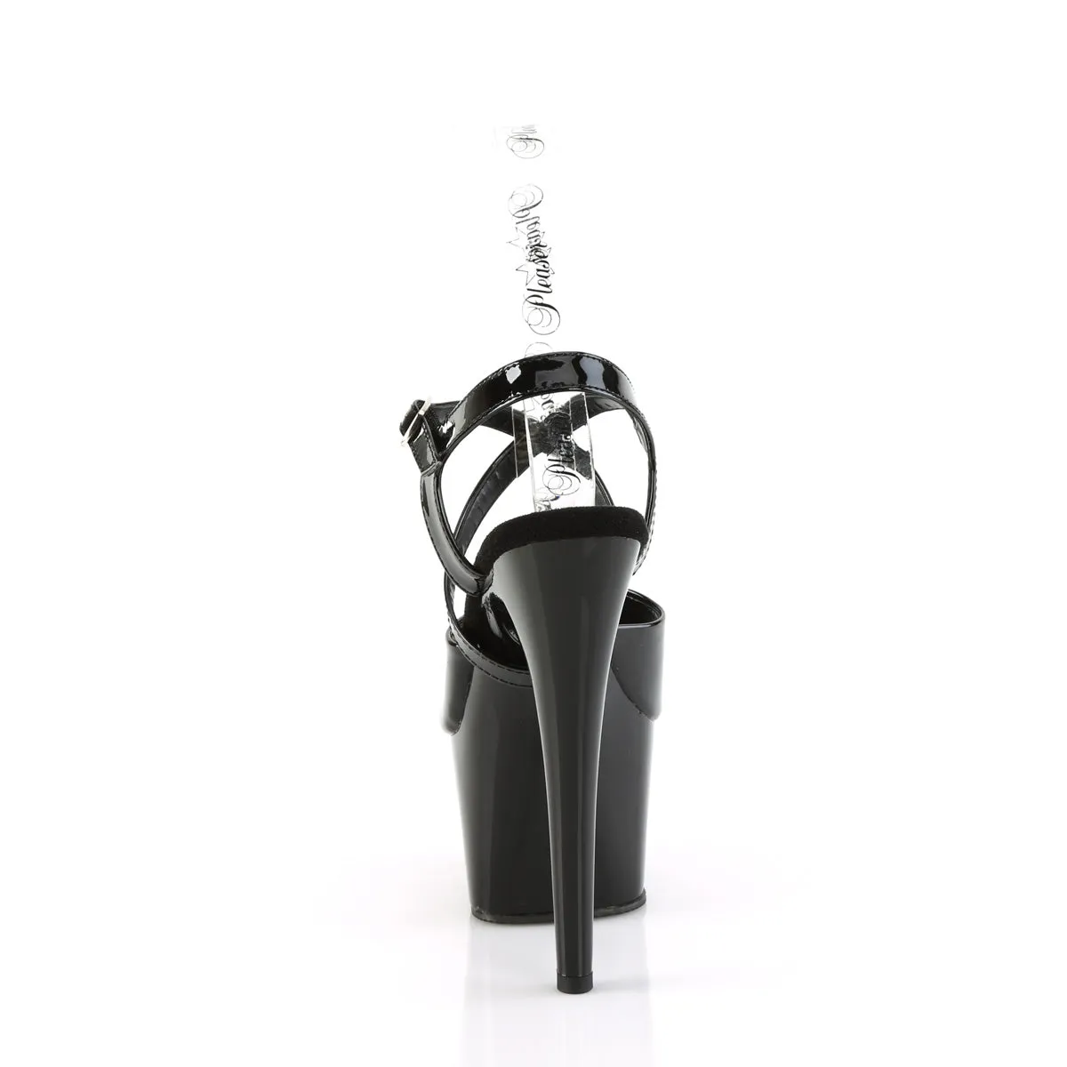 ADORE-724 Pleaser Black Patent Sexy Platform Shoes (Pole Dancing Heels)