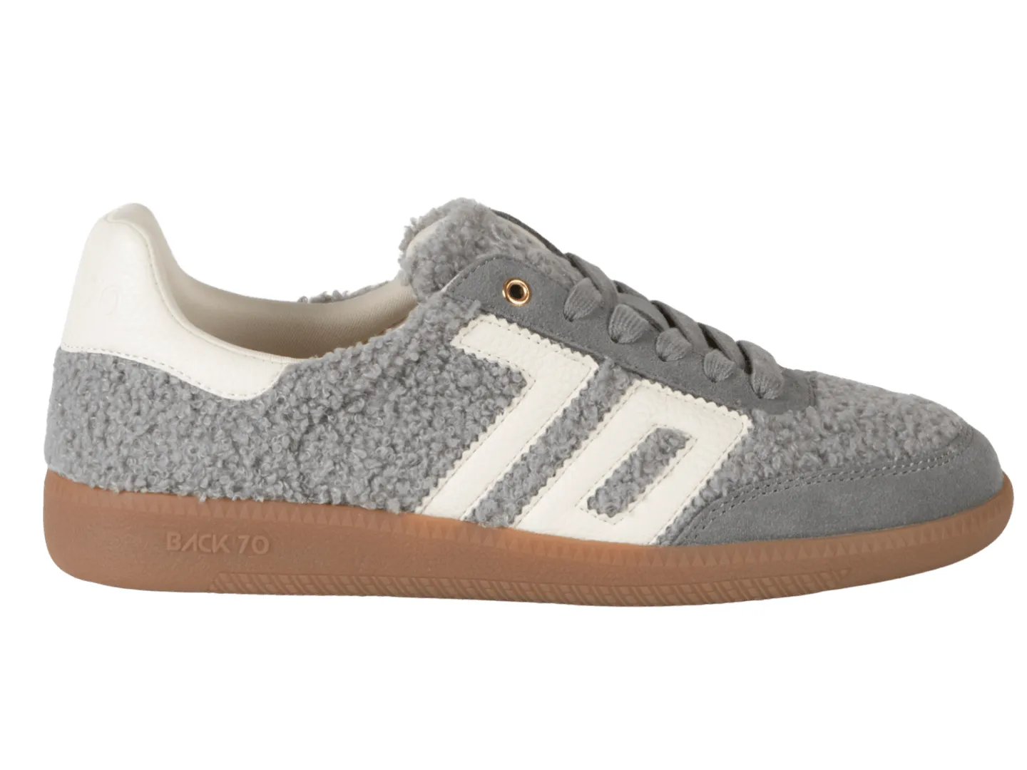 BACK 70 - TEDDY in SEA WHITE Sneakers