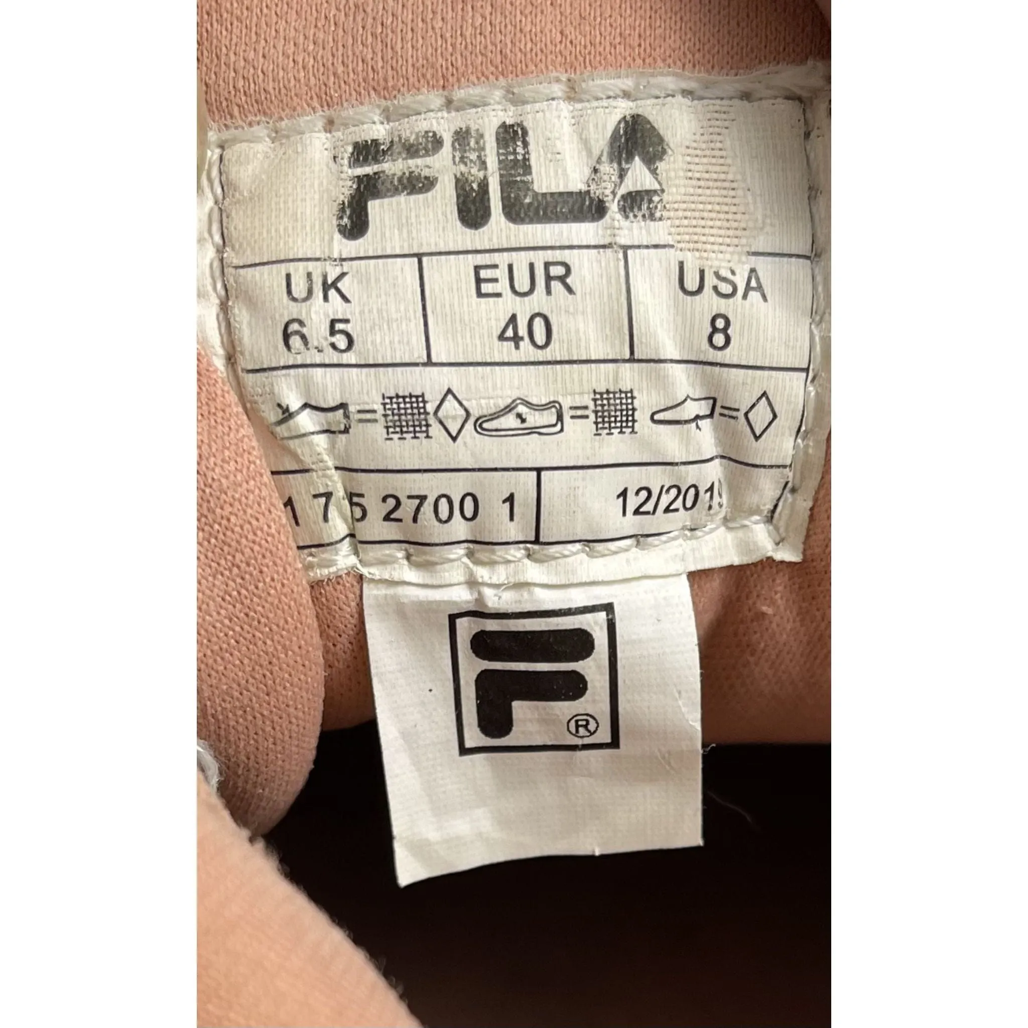 Blue Fila Sneakers