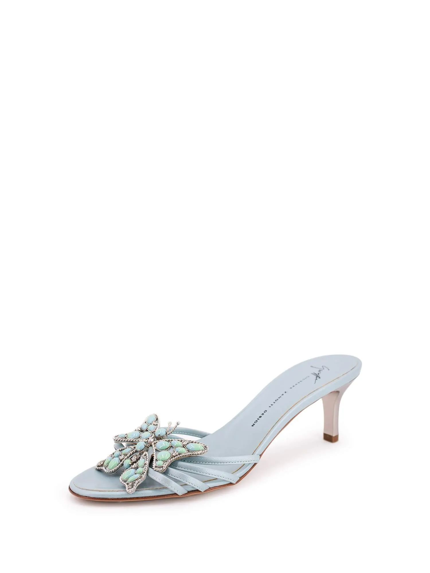 Giuzeppe Zanotti Butterfly Sandals Blue