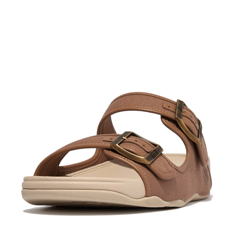 GOGH MOC Men's Buckle Canvas Slides