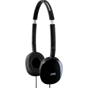HA-S160B “FLATS” Foldable Headphones, Black