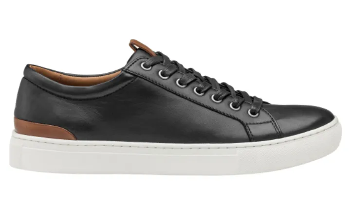 Johnston & Murphy Men's Banks Sneakers- Black