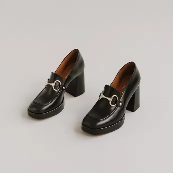 JONAK PARIS LOAFER WITH HEELS AND BITES