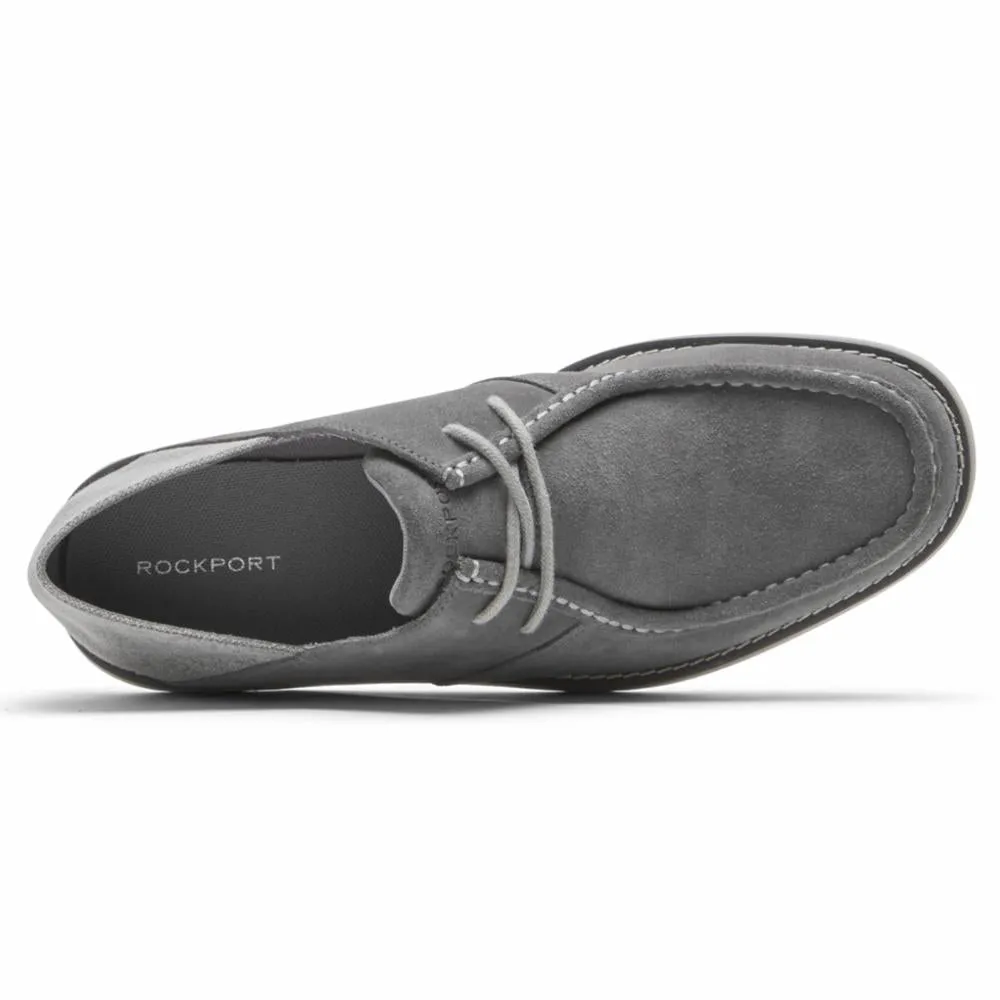 Rockport Men TUCKER MOC TOE STEEL GREY