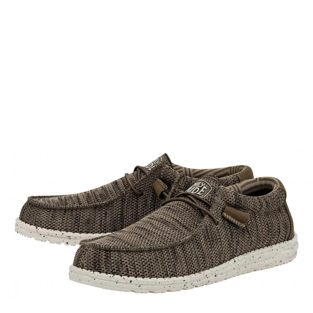 Scarpe Uomo HEY DUDE linea Wally Sox colore Brown 255